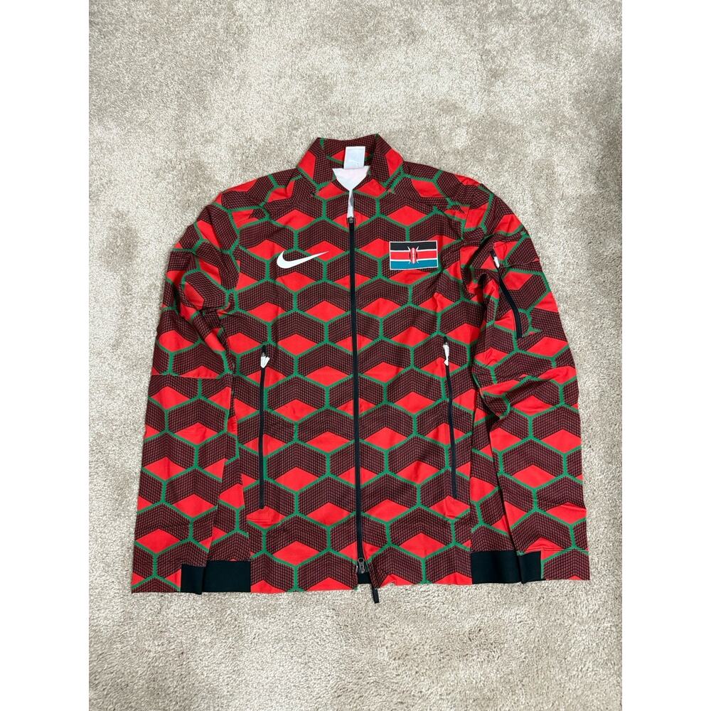 Nike Pro Elite Team Kenya Podium Zip Track Jacket Size S Small NEW